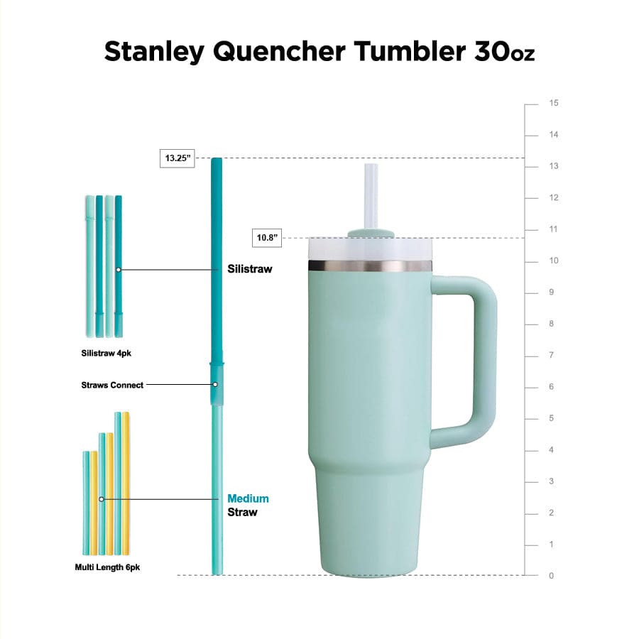 Straws for Stanley Quencher 30oz Tumbler - GoSili