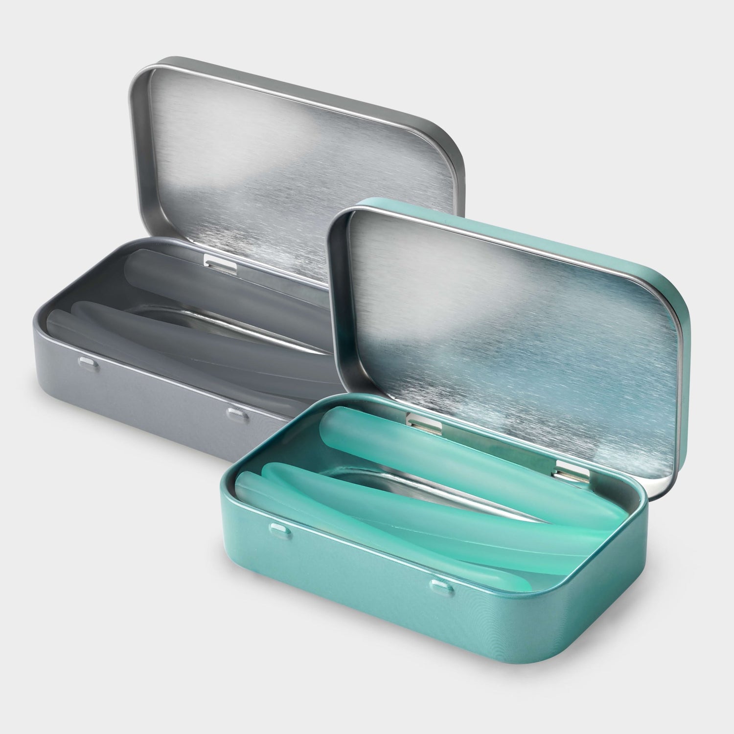 Extra Long Reusable Silicone Drinking Straws with Travel Case, 2pk - GoSili