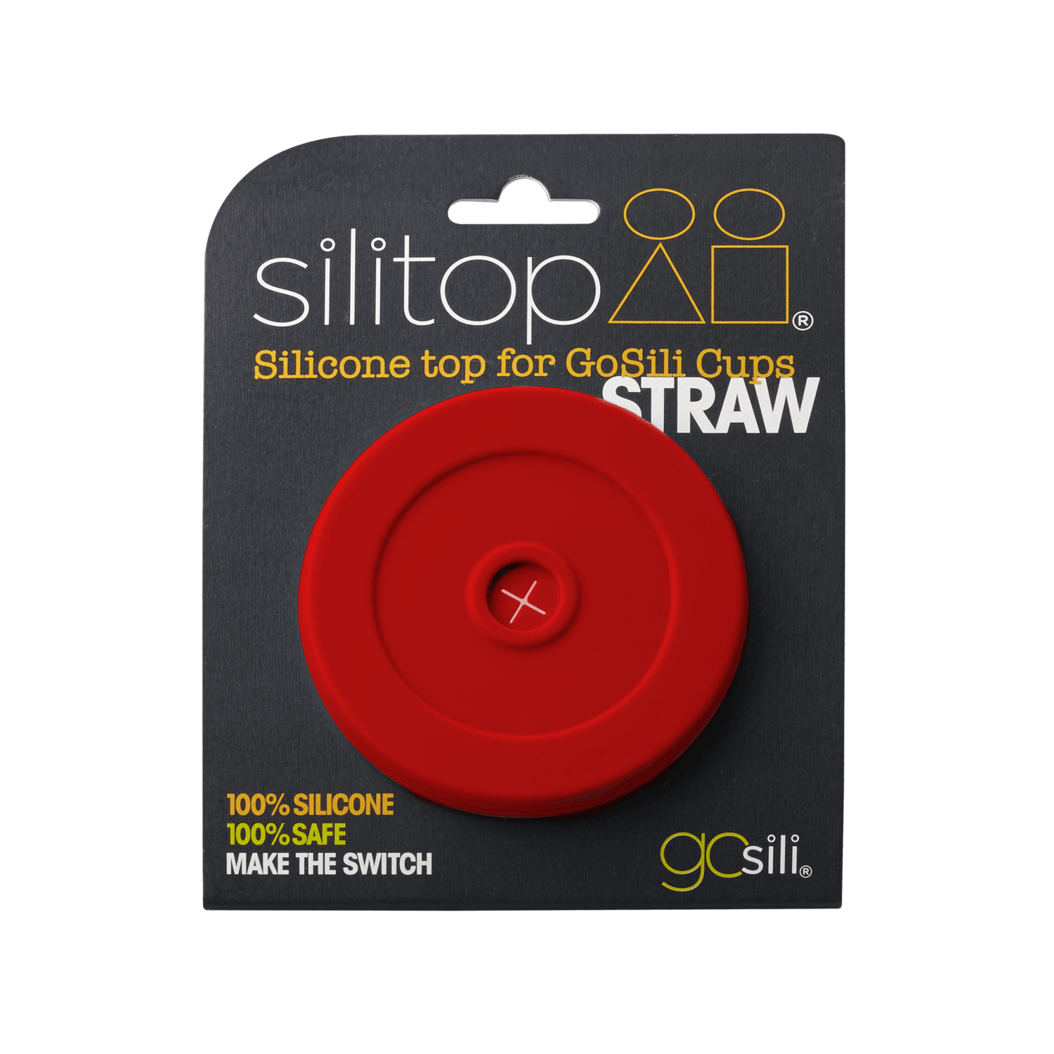 Silicone Tumbler Lid for Straws - GoSili