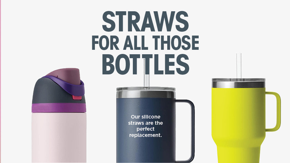 Straws for your Favorite Bottle - GoSili
