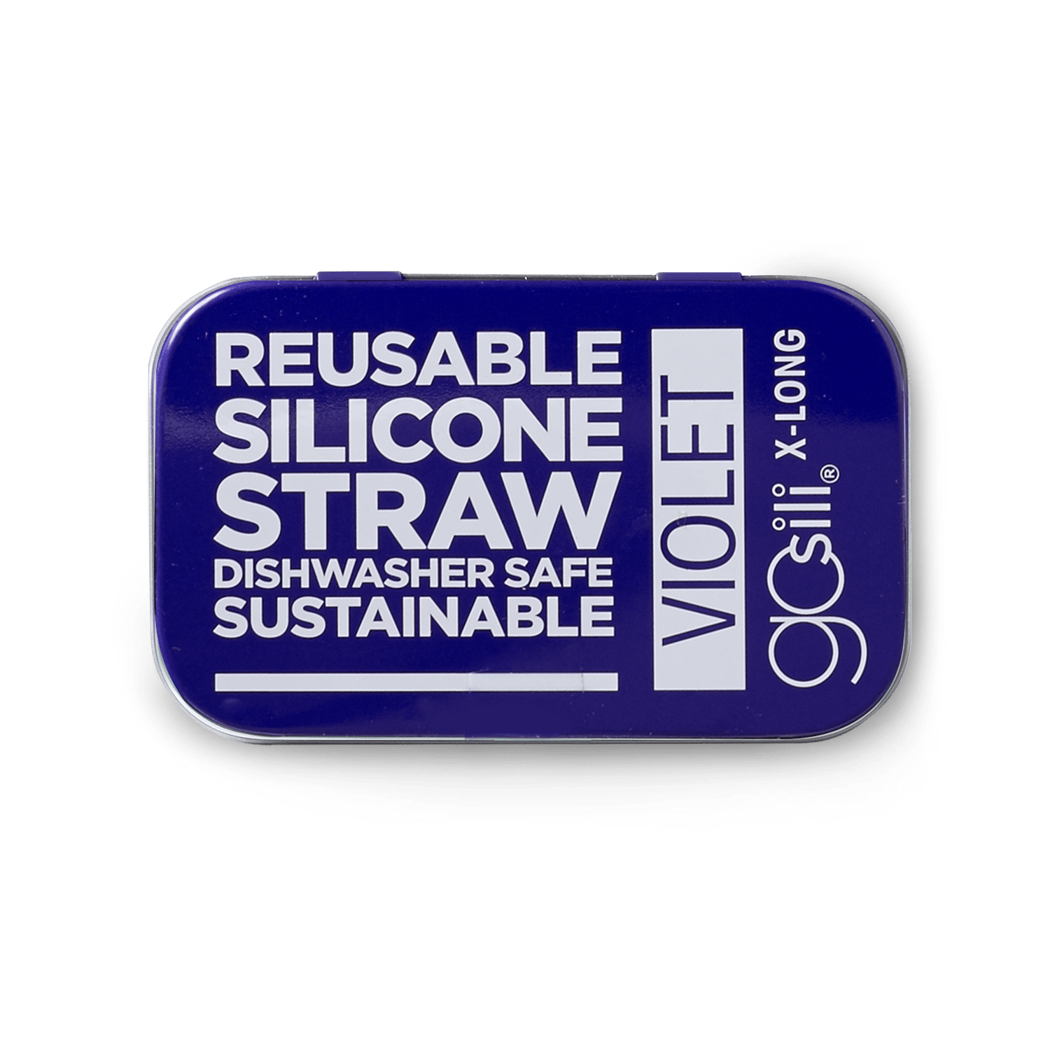 GoSili® XL Reusable Silicone Straw with Travel Case 1pk - GoSili