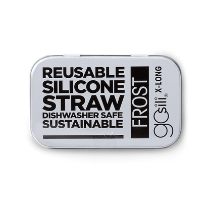 GoSili® XL Reusable Silicone Straw with Travel Case 1pk - GoSili