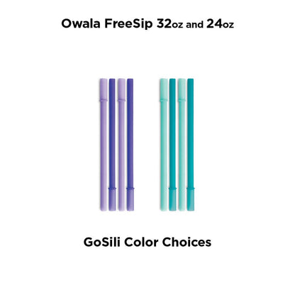 Straws for Owala FreeSip 32oz Bottles - GoSili