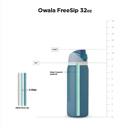Straws for Owala FreeSip 32oz Bottles - GoSili