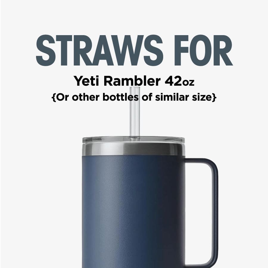 Straws for Yeti Rambler 42oz Tumbler - GoSili
