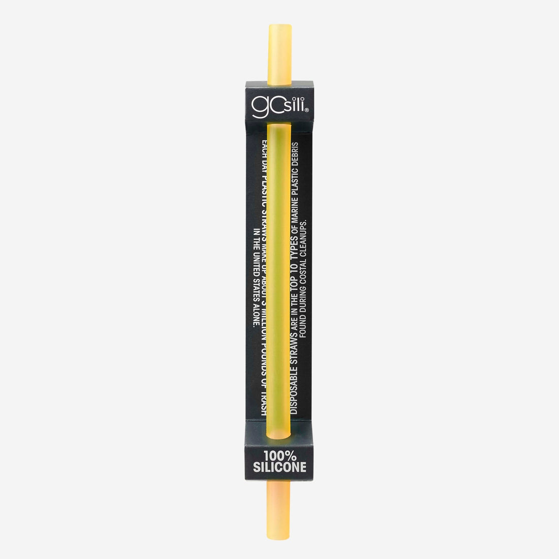 8" Reusable Silicone Straw - GoSili