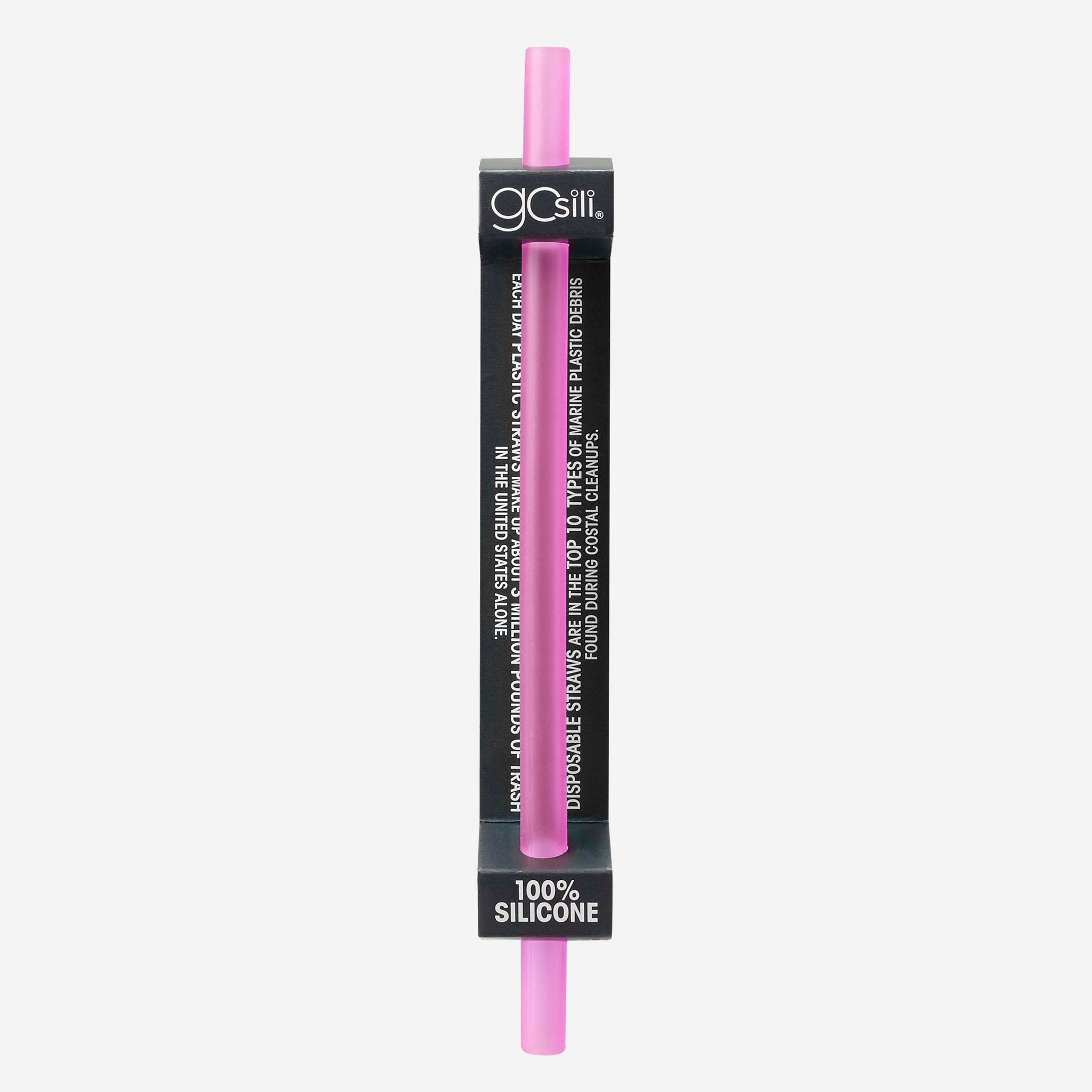 8" Reusable Silicone Straw - GoSili