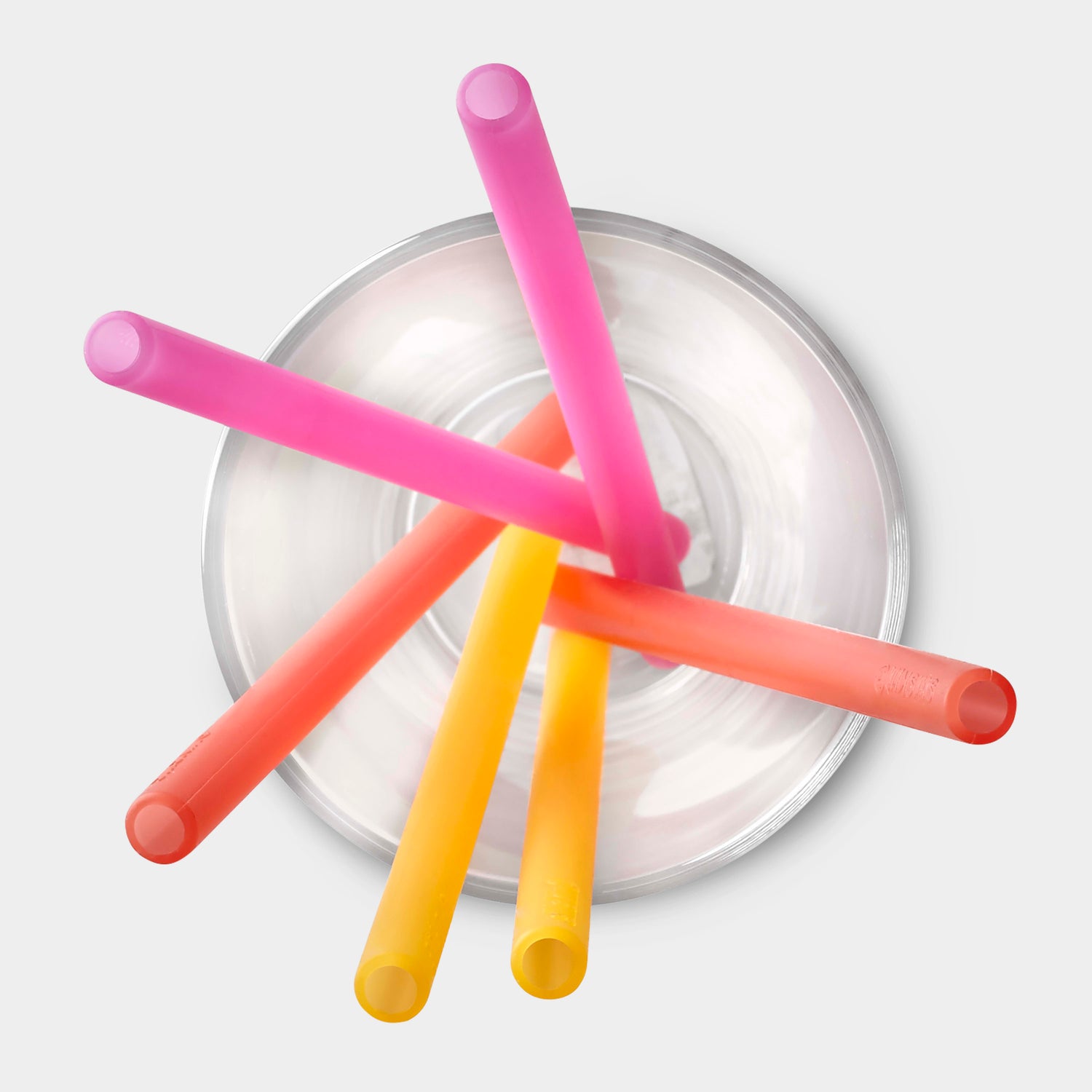 Eco-friendly, reusable silicone straws made from non-toxic European-grade platinum silicone.