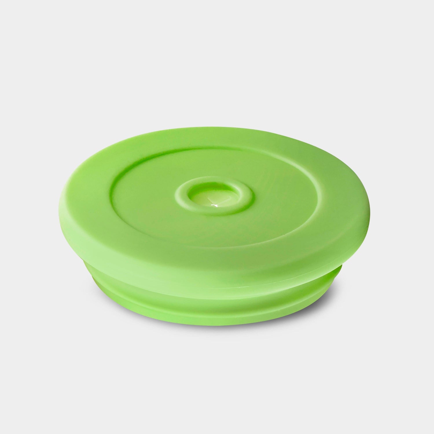 GoSili cup with silicone straw lid, perfect for on-the-go drinks.
