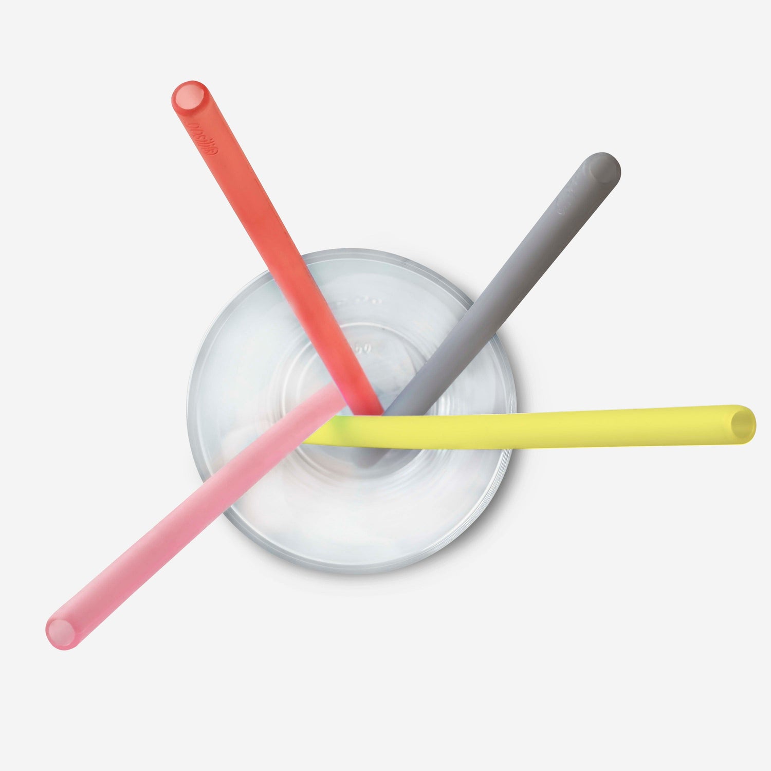 Hand-washing a GoSili straw with soap, no brush needed, thanks to the translucent design
