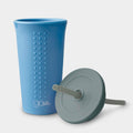 GoSili® 16oz Silicone Straw Tumbler Pint with Soft Eco-Friendly Reusable Silicone Drinking Straw