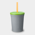 GoSili® 12oz Silicone Kids Sili Cup with Soft Eco-Friendly Reusable Silicone Drinking Straw