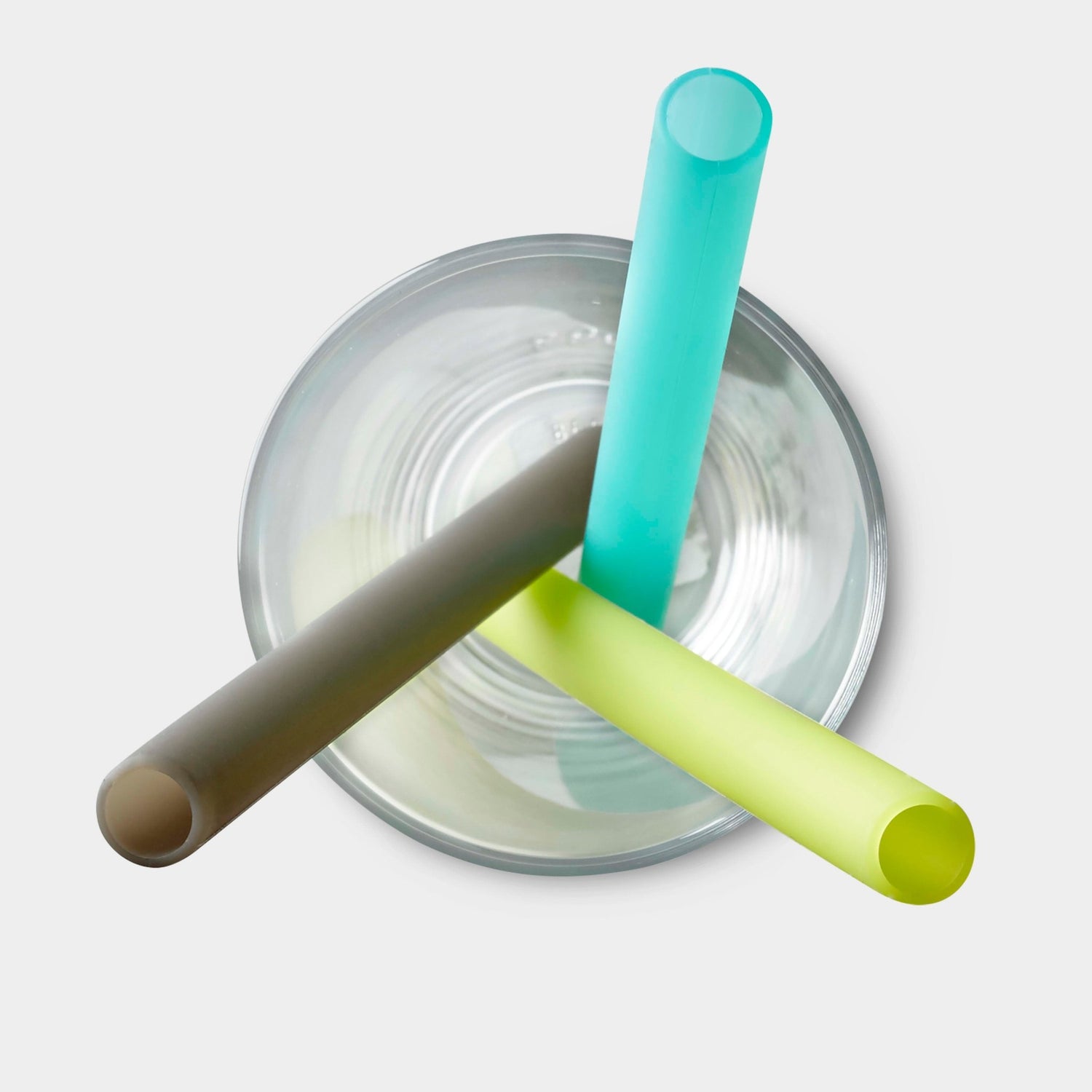 Extra - Wide 8.5&quot; Reusable Silicone Straw, 3pk - GoSili