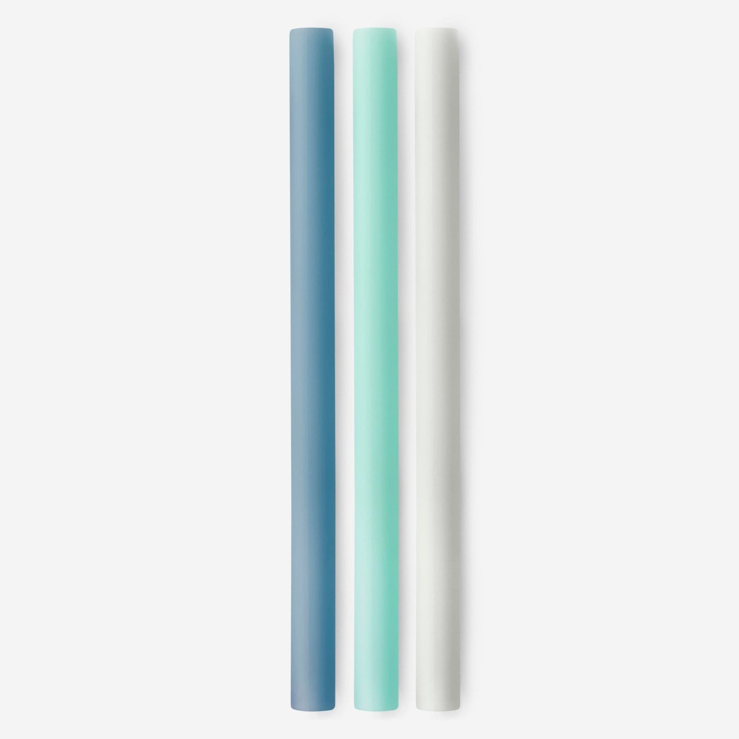 Extra - Wide 8.5&quot; Reusable Silicone Straw, 3pk - GoSili