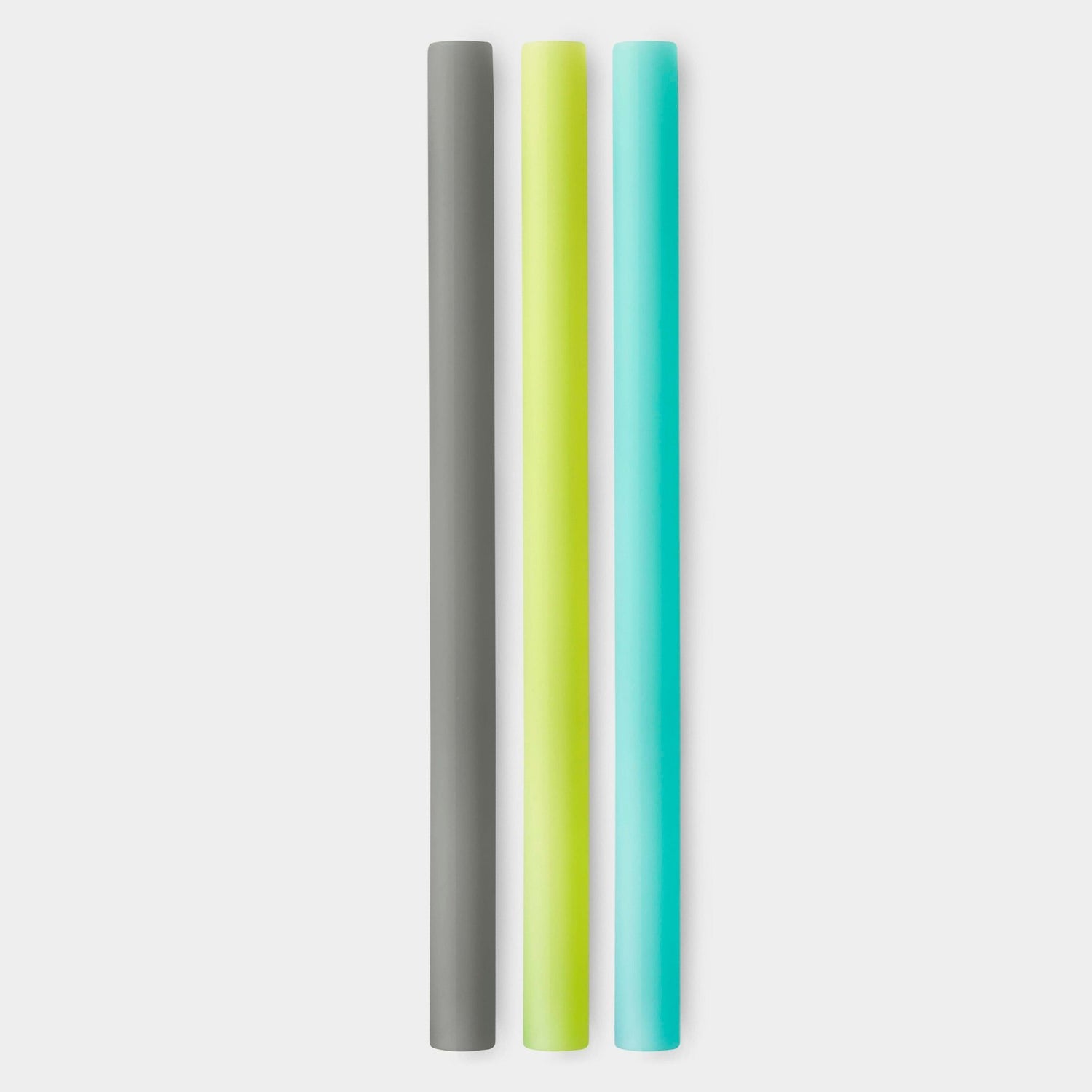 Extra - Wide 8.5&quot; Reusable Silicone Straw, 3pk - GoSili