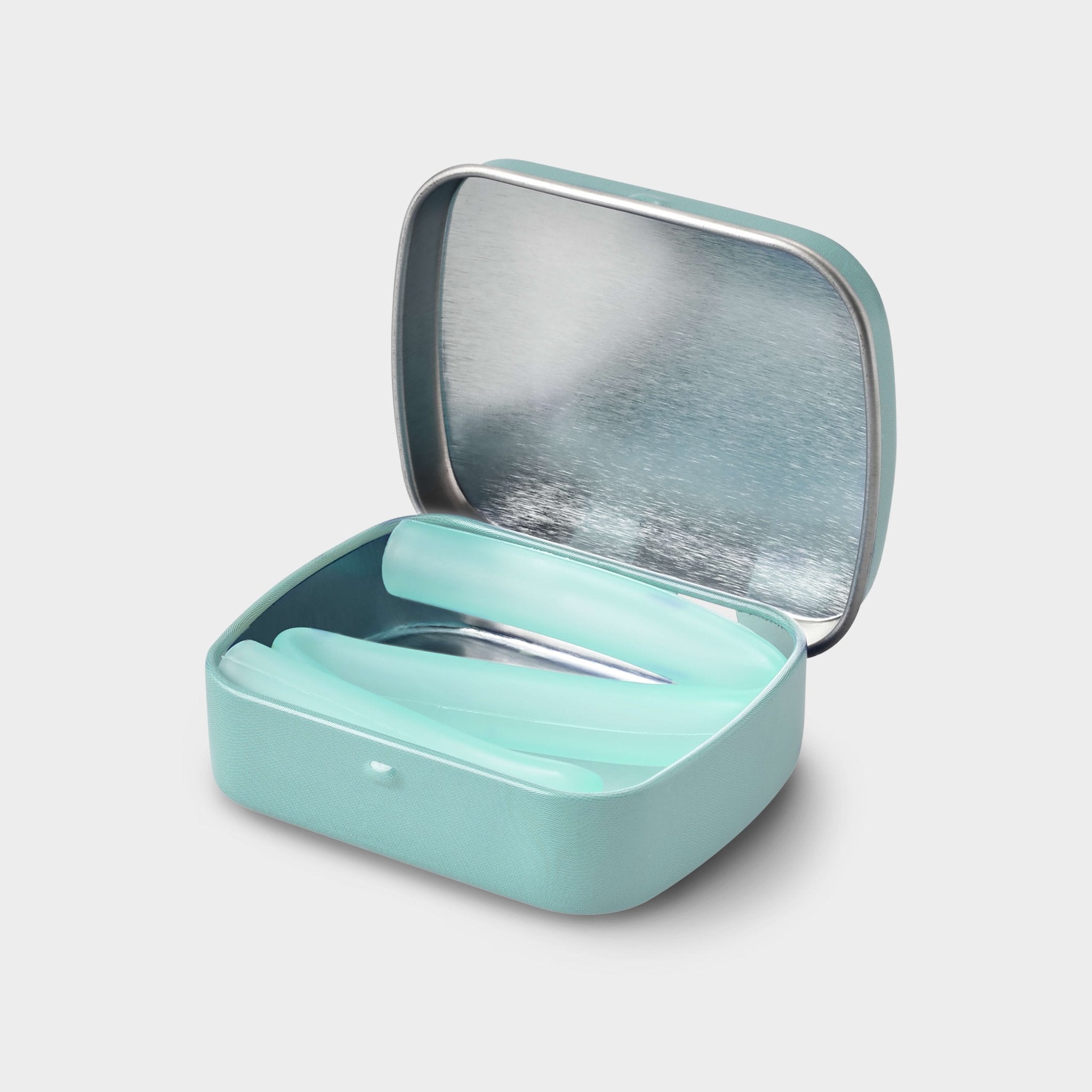 GoSili® 8" Silicone Straw with Travel Case, Eco - Friendly Reusable Soft Collapsible Drinking Straw, 1pk - GoSili