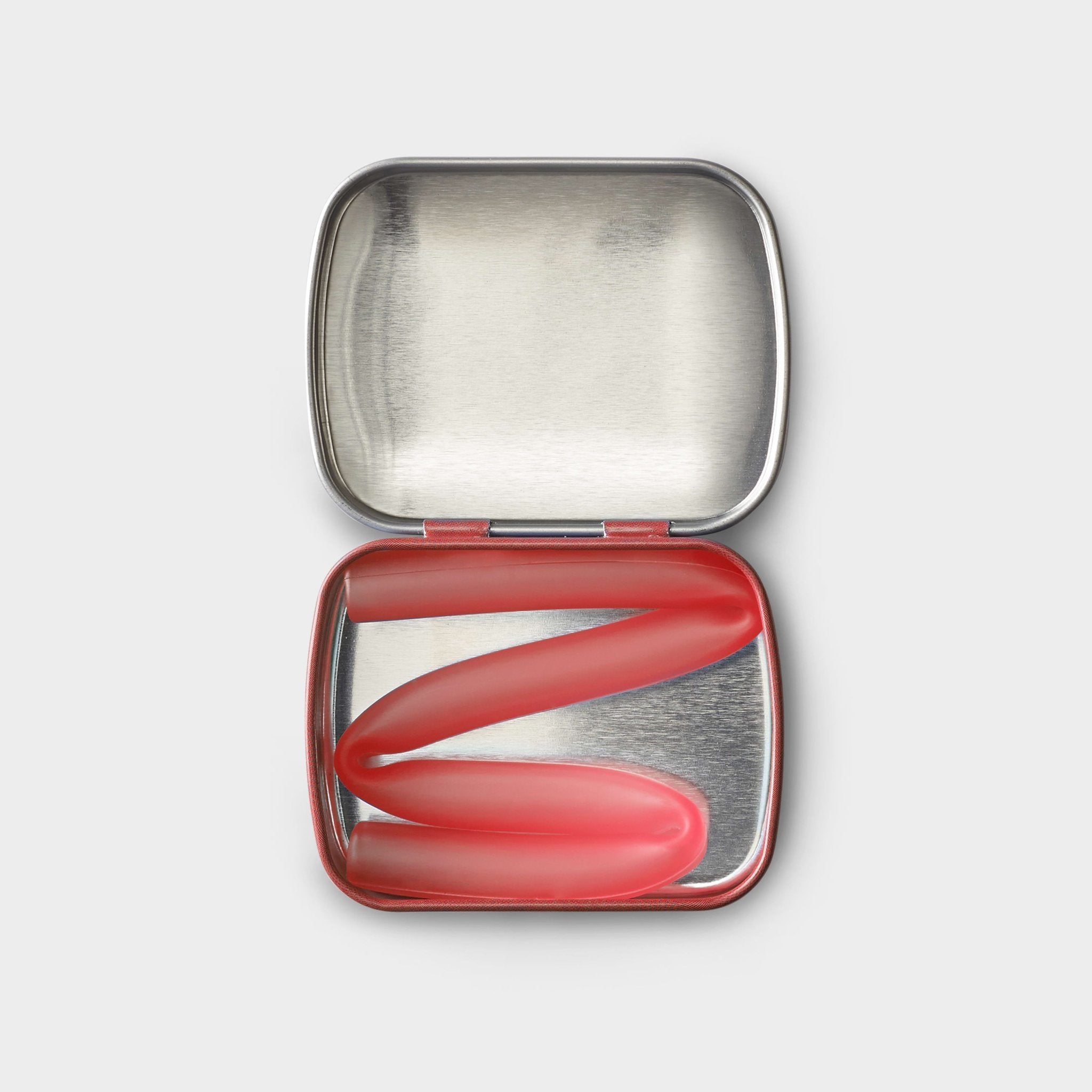 GoSili® 8" Silicone Straw with Travel Case, Eco - Friendly Reusable Soft Collapsible Drinking Straw, 1pk - GoSili