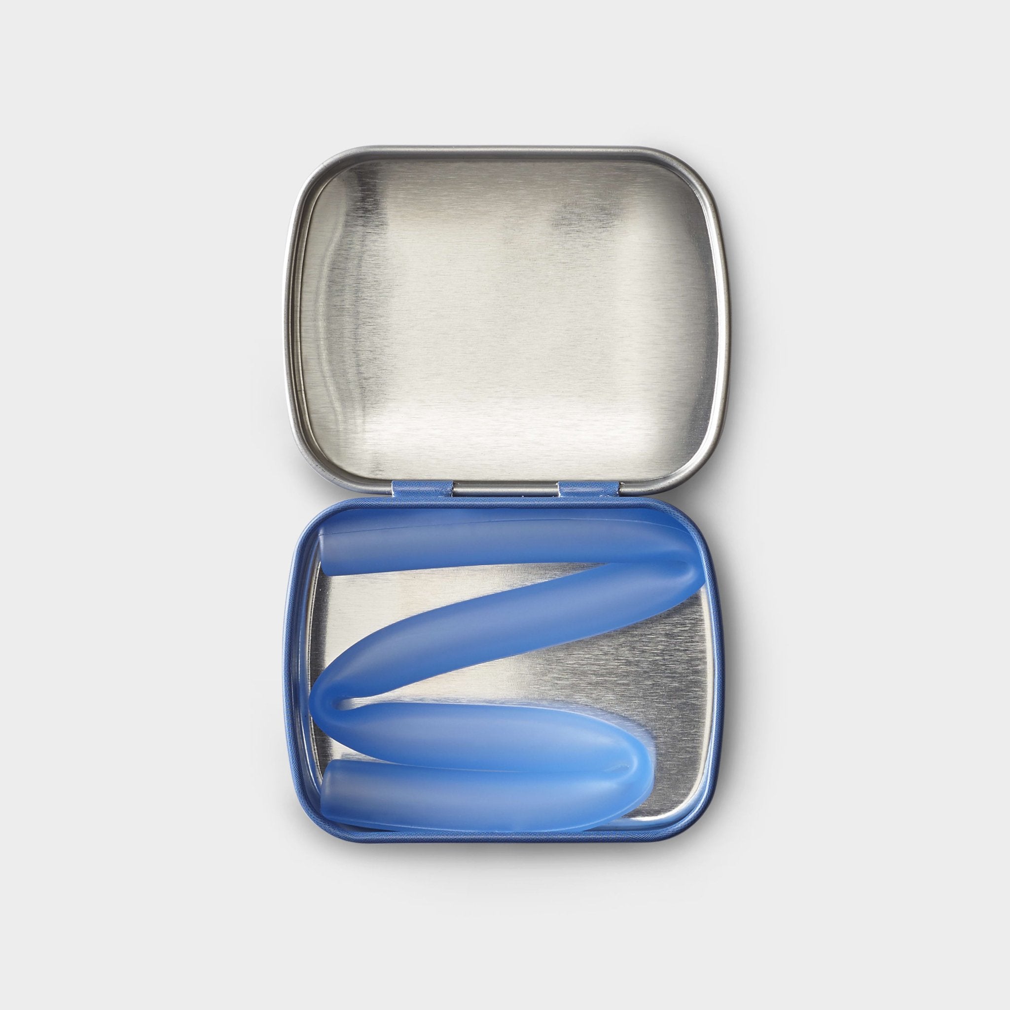 GoSili® 8" Silicone Straw with Travel Case, Eco - Friendly Reusable Soft Collapsible Drinking Straw, 1pk - GoSili