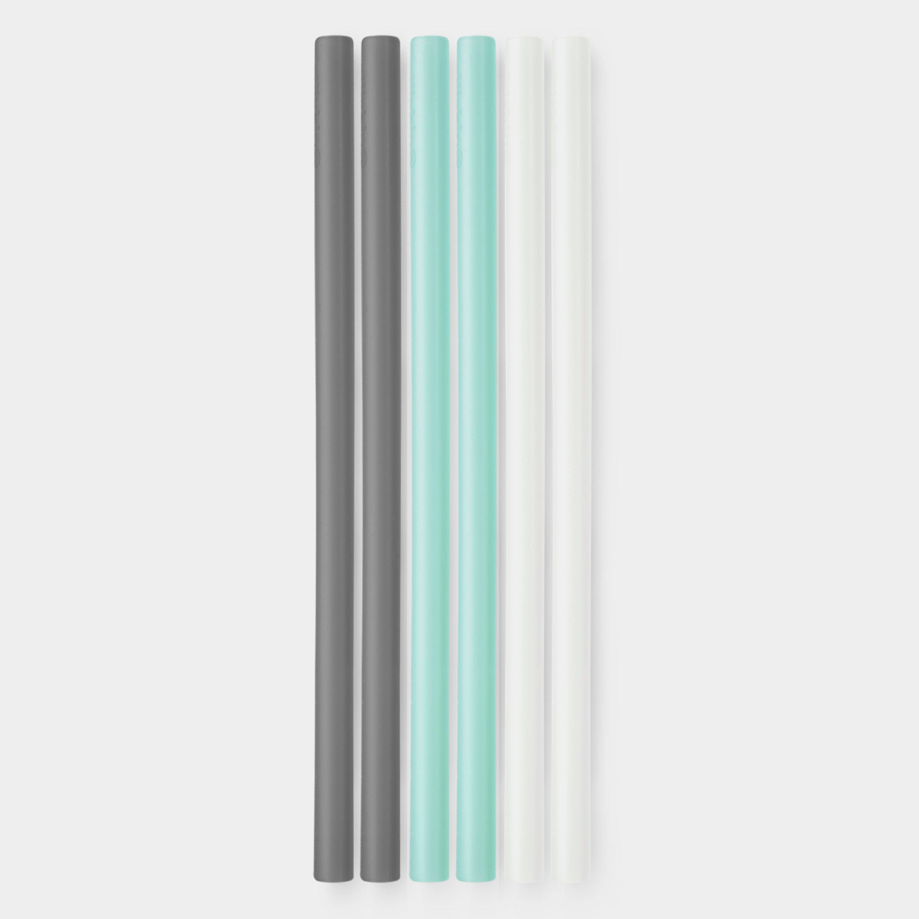 8&quot; Reusable Silicone Straw, 6pk