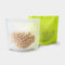 GoSili® Reusable Silicone Food Storage Sandwich Bag, 2pk