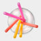 GoSili® 8" Silicone Straw Pack, Eco-Friendly, Soft Reusable Drinking Straws, 6pk