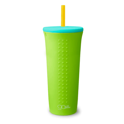 Reusable Silicone Straw Cup and Tumbler, 24oz - GoSili