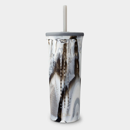 Reusable Silicone Straw Cup and Tumbler, 24oz - GoSili
