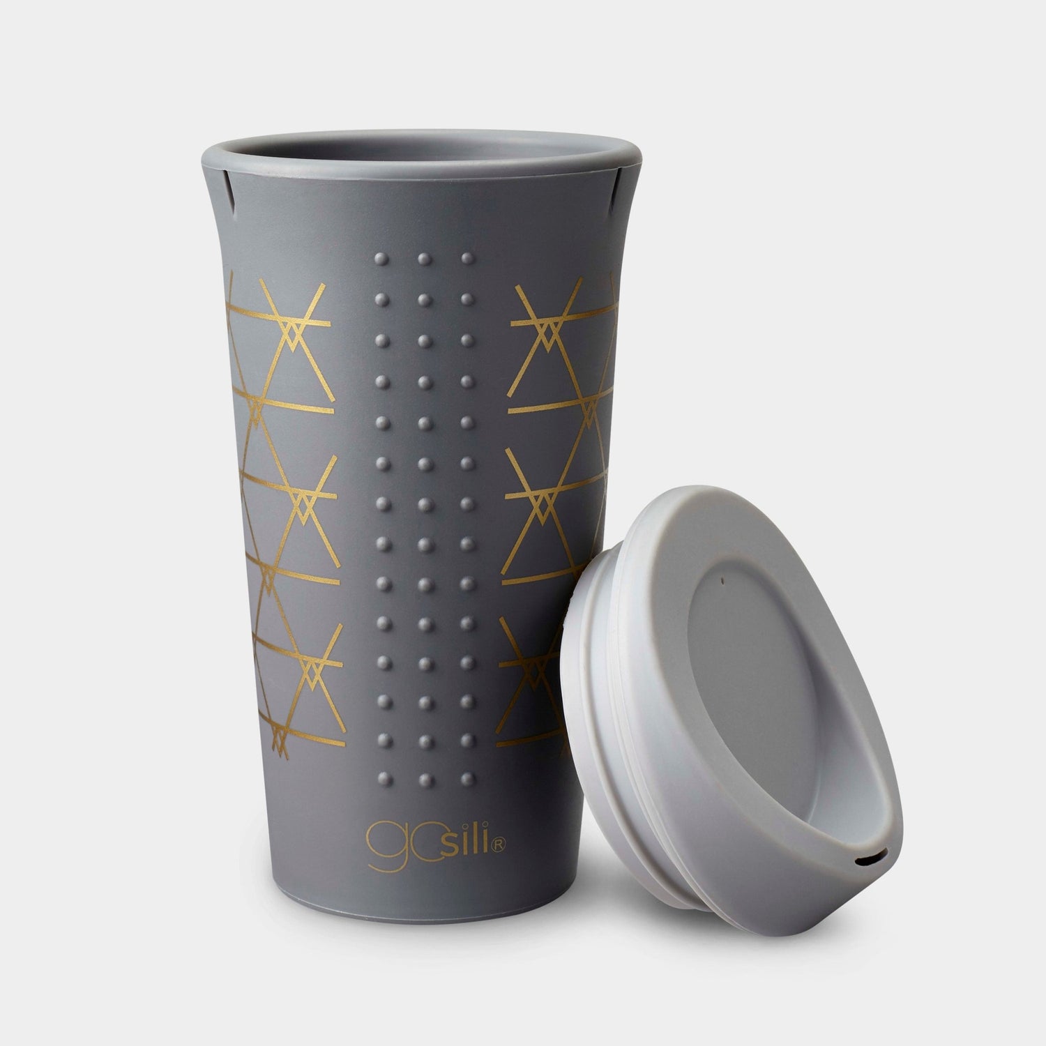 Reusable Silicone Travel Mug and Coffee Cup, 16oz - GoSili