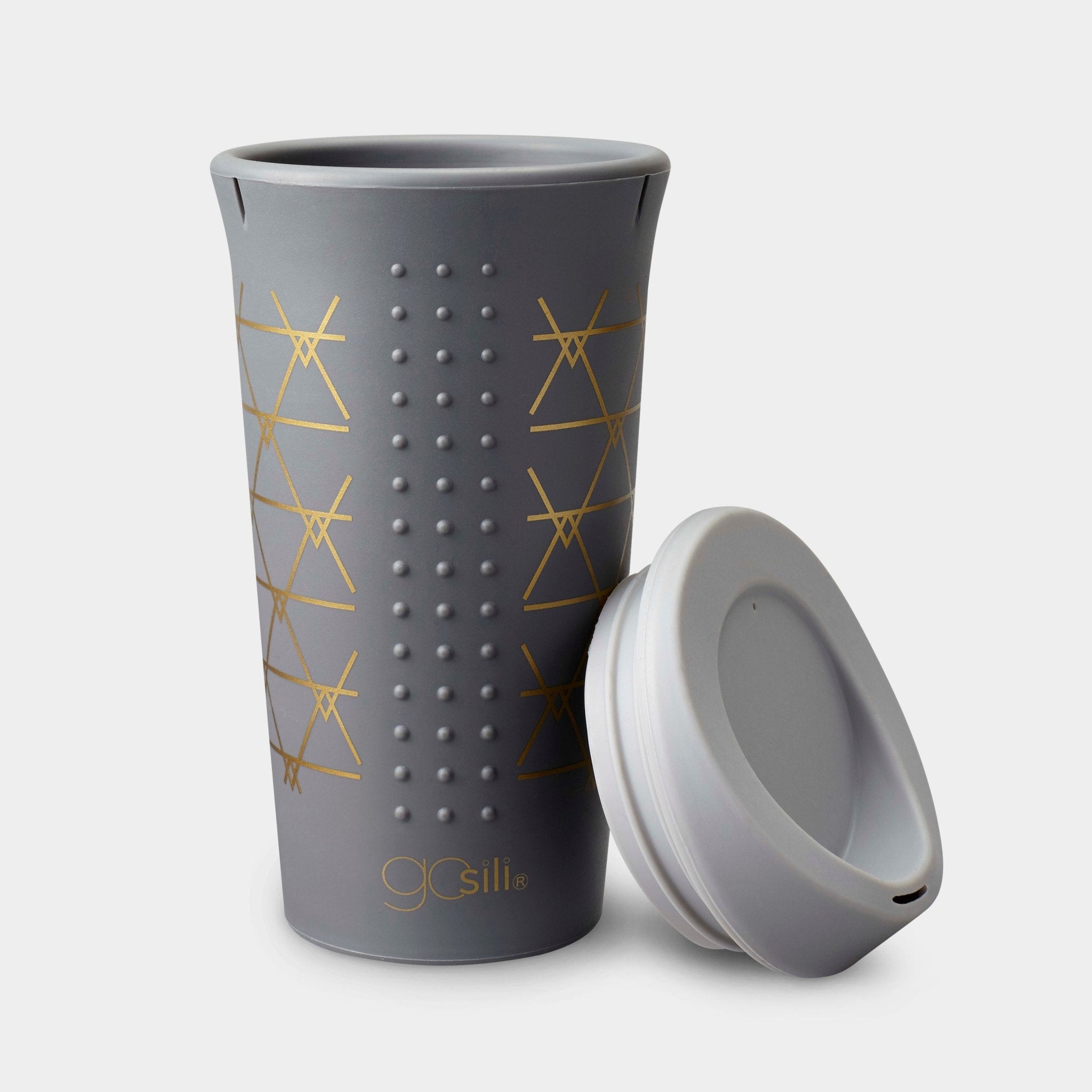 Reusable Silicone Travel Mug and Coffee Cup, 16oz - GoSili