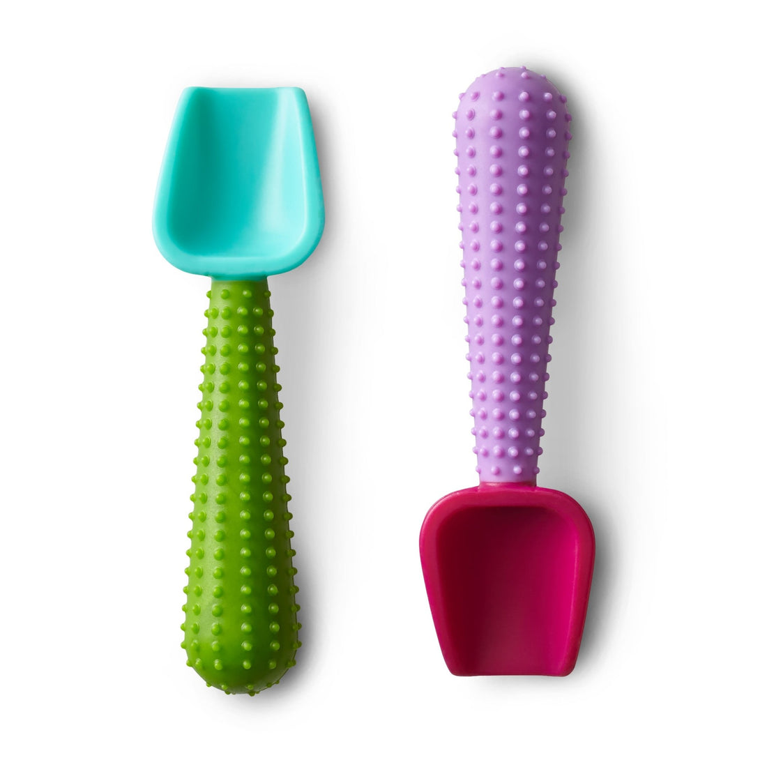 SiiliKids Silicone Baby Spoons, 2pk - GoSili
